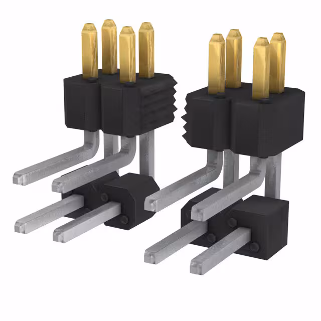 10123427-406001LF Amphenol ICC (FCI)  Headers Male Pins